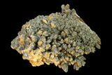 Pyrite Encrusted Barite Crystal Cluster - Lubin Mine, Poland #148320-1